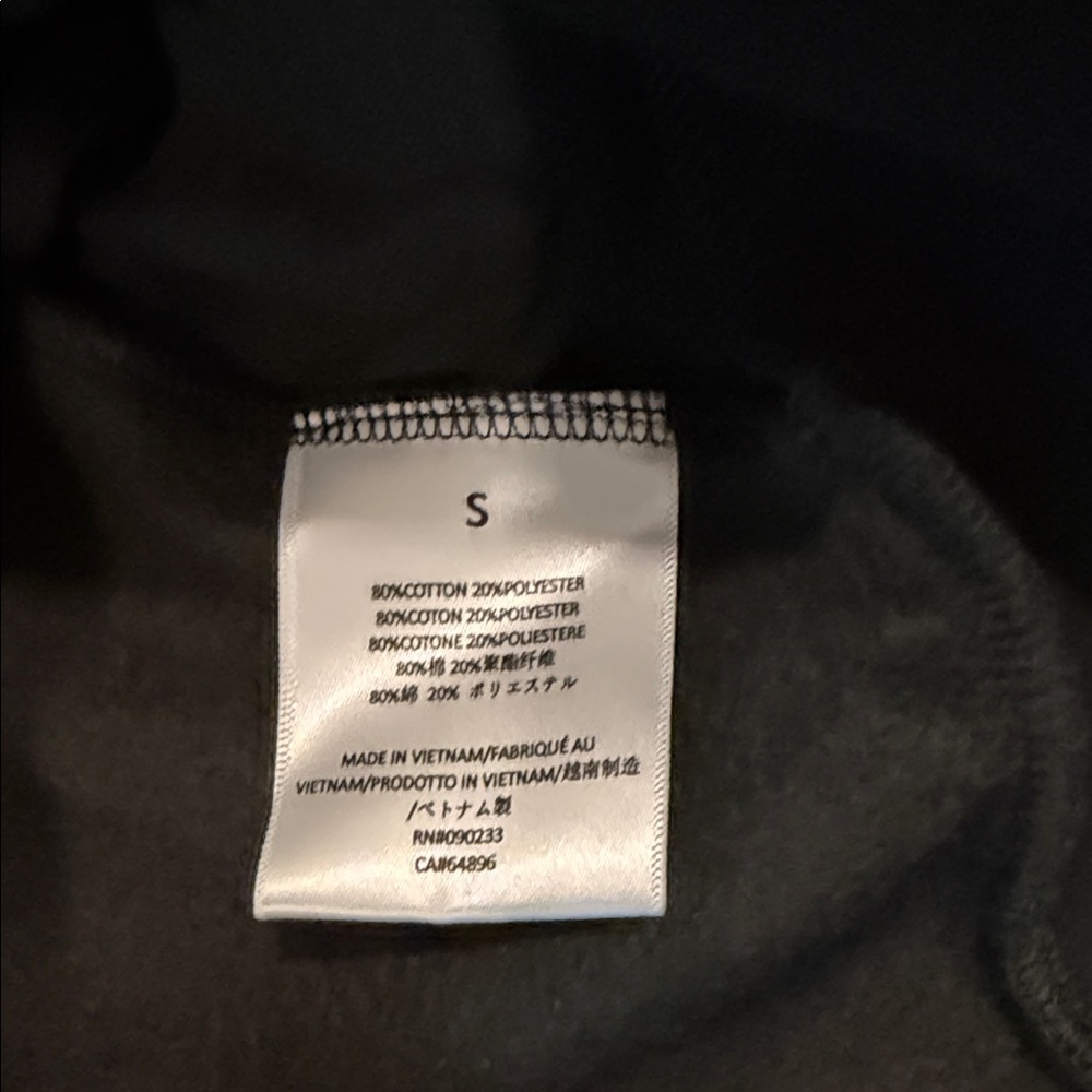 Essentials Fear of God Black Hoodie Size Men’s Small - Picture 3 of 4